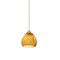 Besa Lighting Tay Tay Cord Pendant, Honey, Satin Nickel Finish, 1x50W Halogen 1XT-5605HN-SN - alternate 1